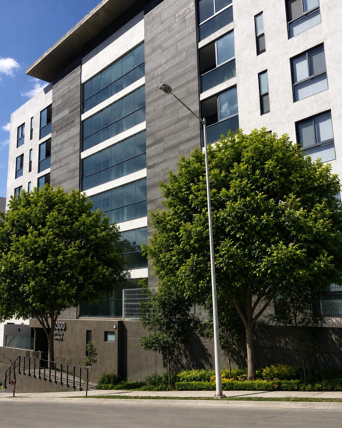 Edificio de departamentos contemporáneo