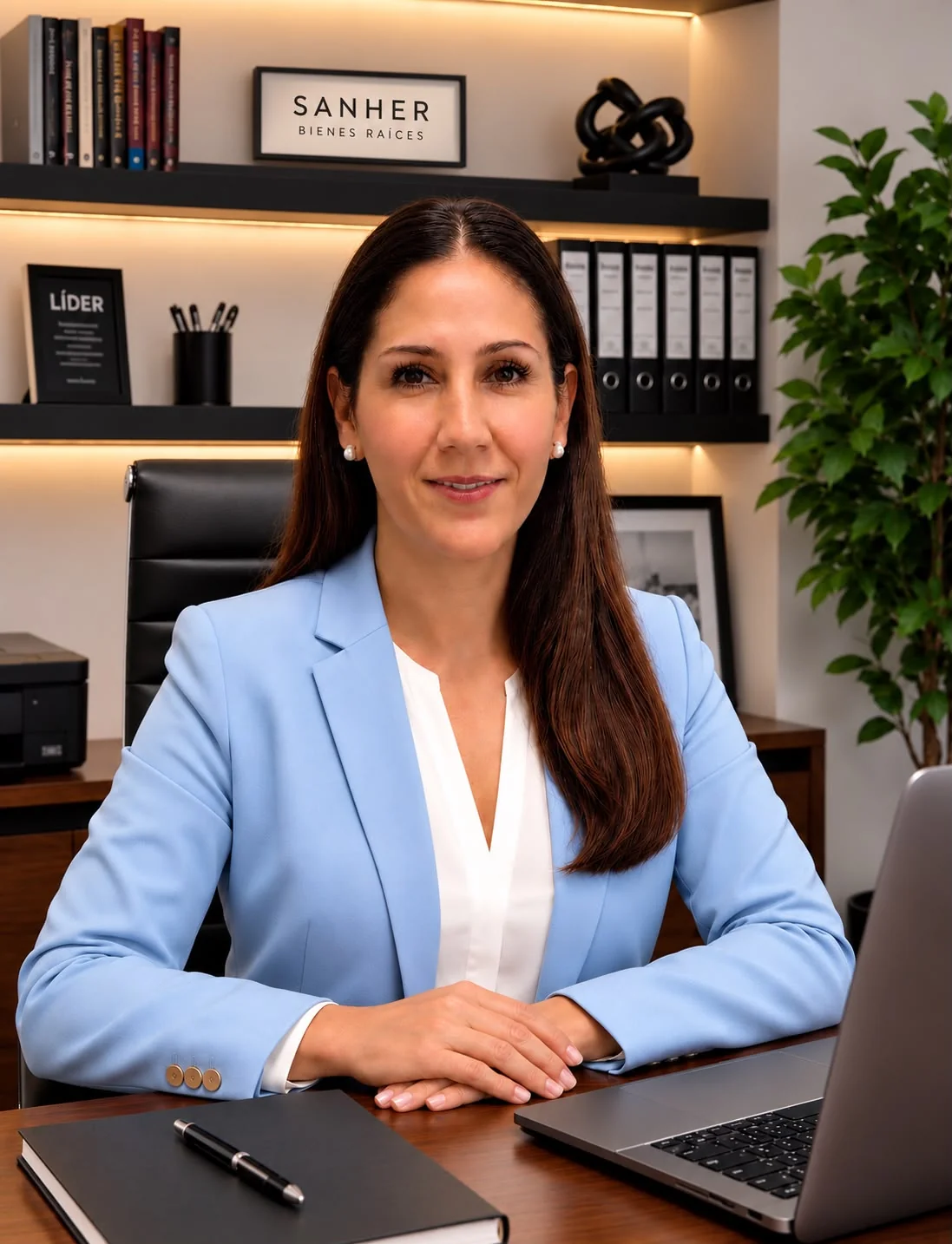 Sandra Hernández, asesora inmobiliaria y fundadora de SANHER
